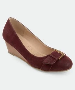 Journee Collection Women's Comfort Graysn Wedge