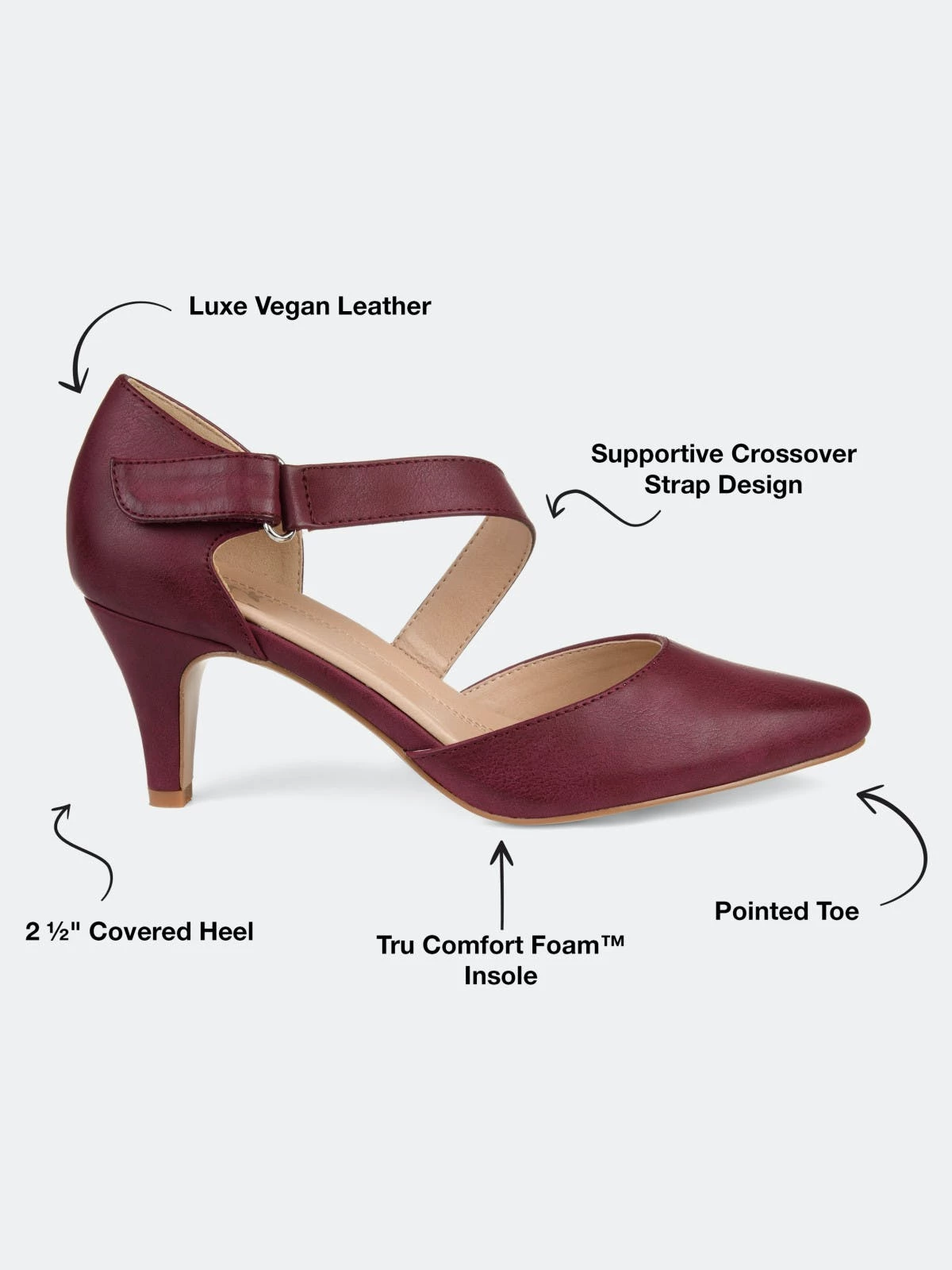 Journee Collection Women's Tru Comfort Foam Tillis Pump - Image 9