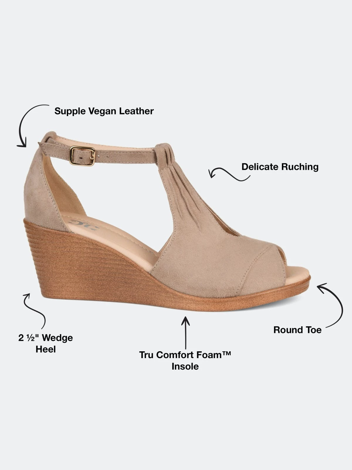 Journee Collection Women's Tru Comfort Foam Kedzie Wedge - Image 9