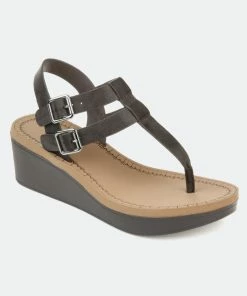 Journee Collection Women&apos;s Tru Comfort Foam Bianca Wedge Sandal