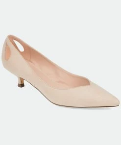 Journee Collection Women&apos;s Goldie Kitten Heel
