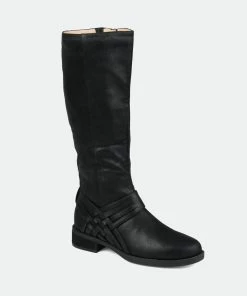Journee Collection Women&apos;s Extra Wide Calf Meg Boot
