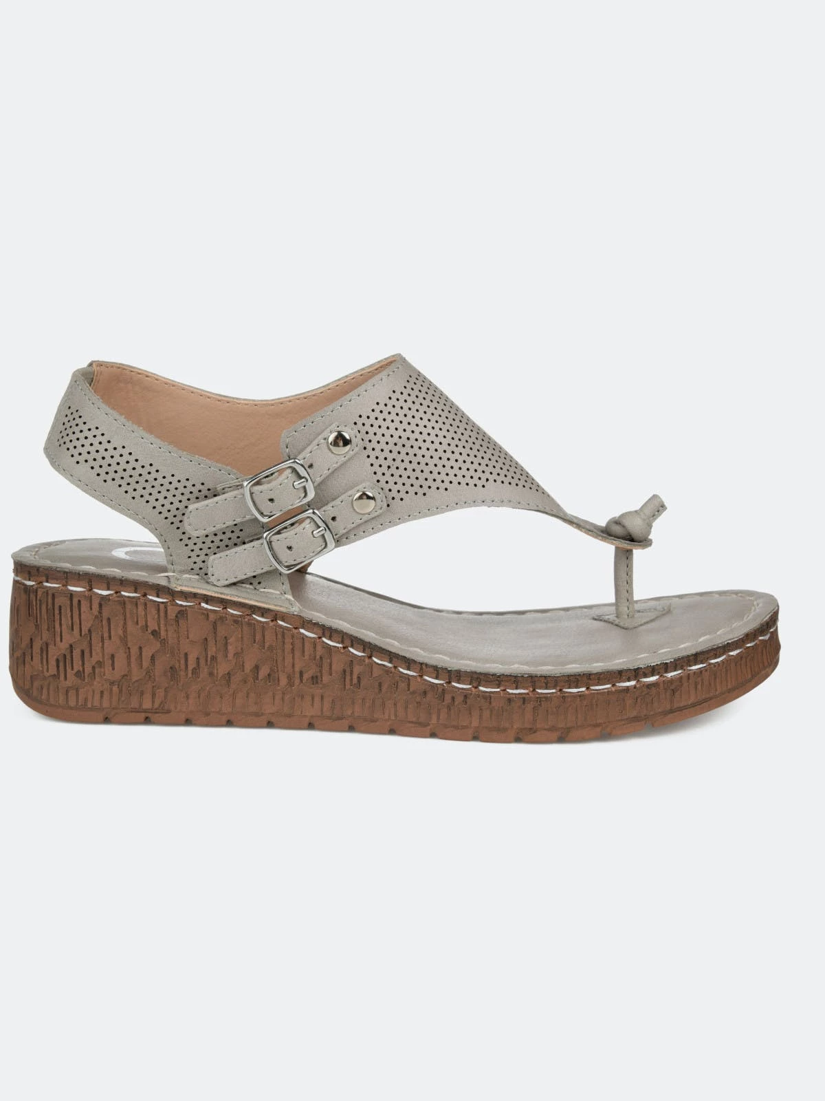 Journee Collection Women's Mckell Sandal - Image 6
