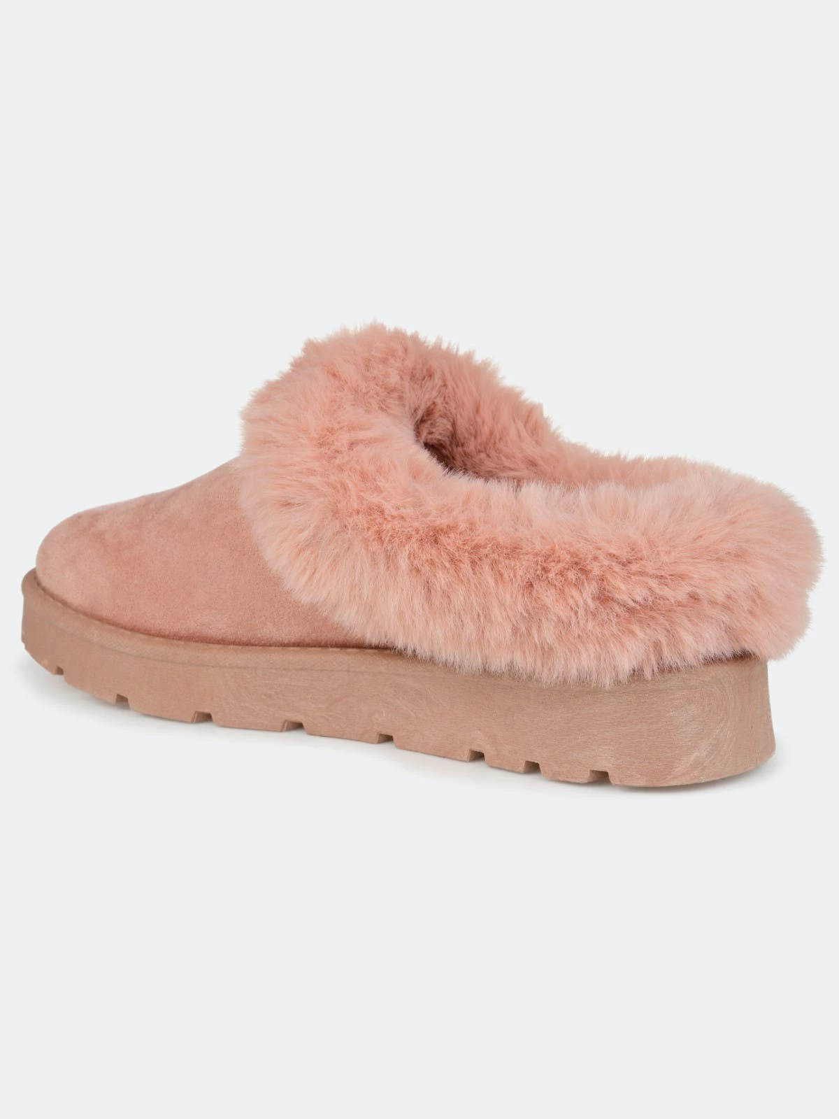 Journee Collection Women's Faux Fur Trim Whisp Slipper - Image 8