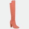 Journee Collection Women's Tru Comfort Foam Wide Calf Dominga Boot