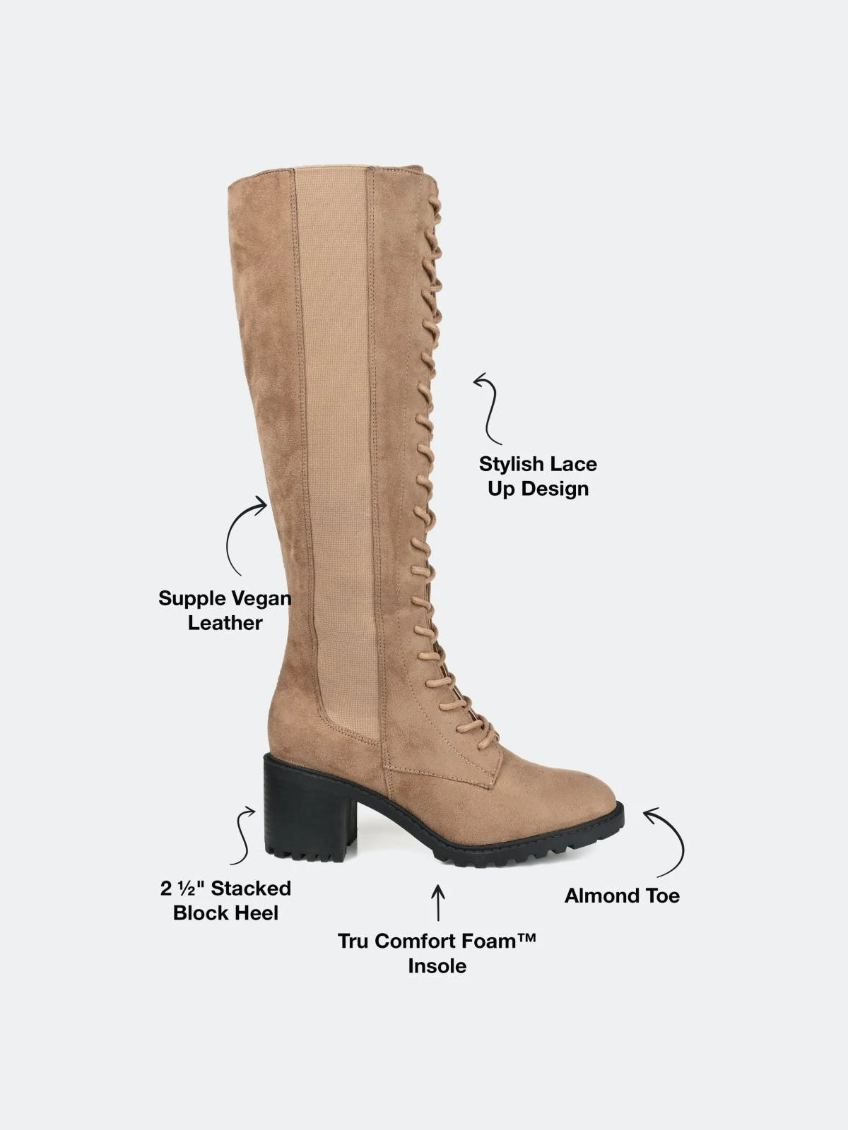 Journee Collection Women's Tru Comfort Foam Wide Calf Jenicca Boot - Image 9