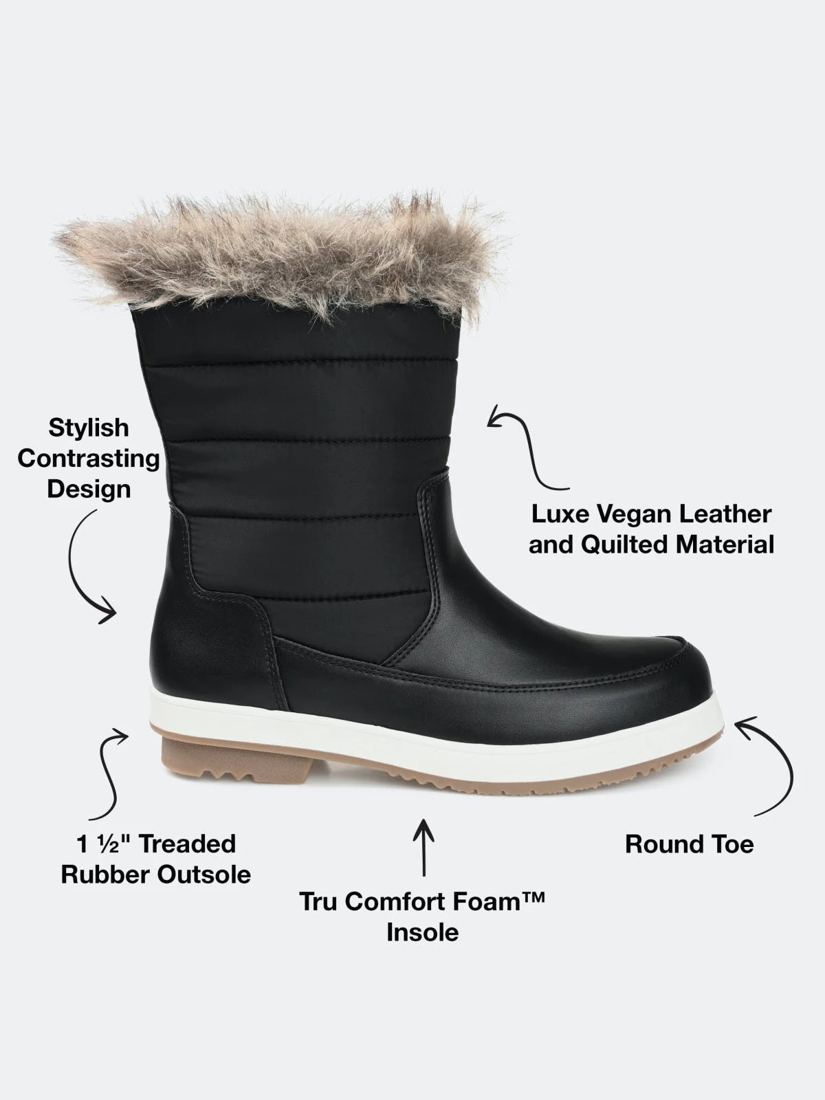 Journee Collection Women's Tru Comfort Foam Marie Boot - Image 9