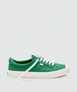 CARIUMA OCA Low Green Canvas Sneaker Women