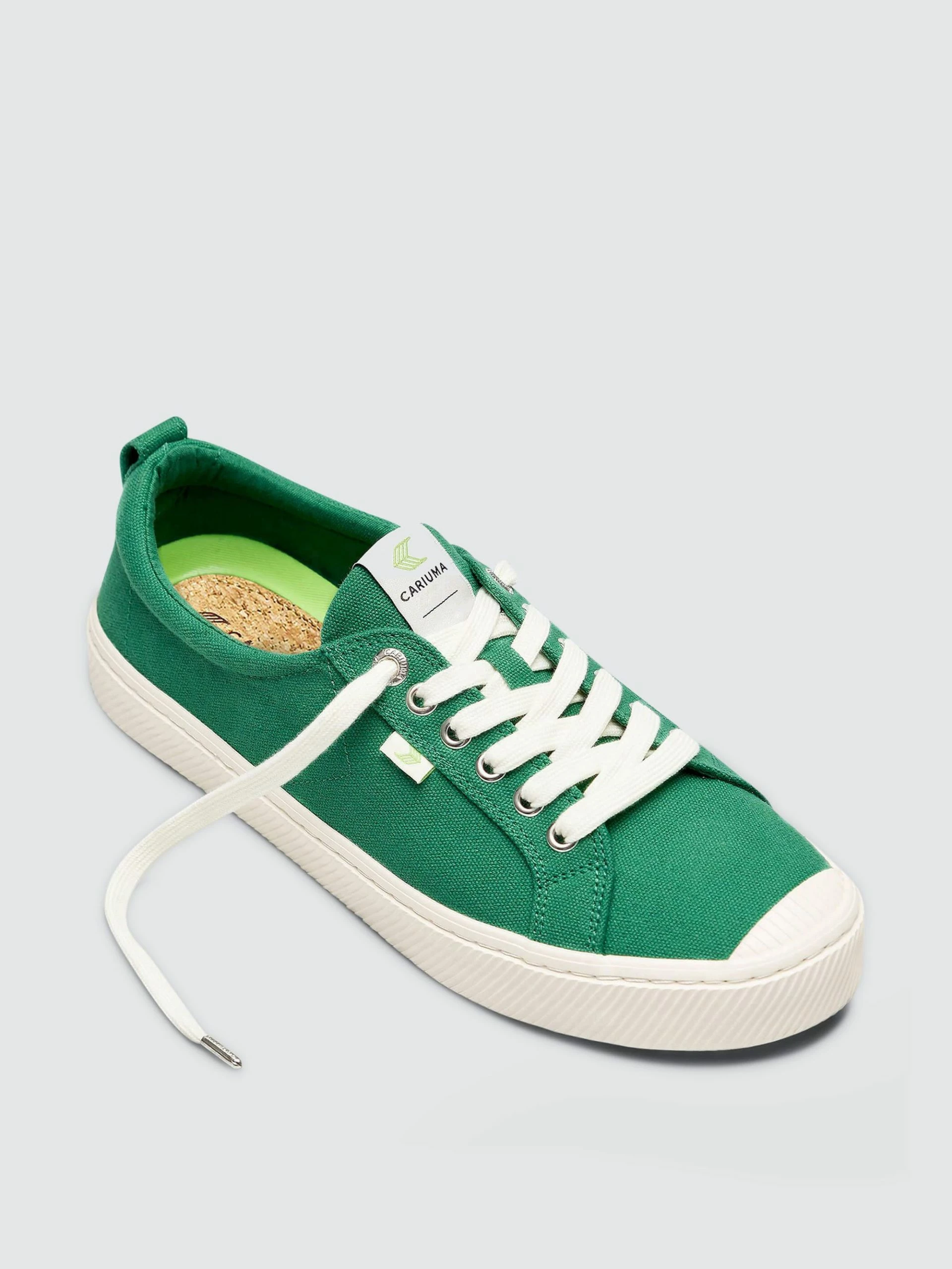 CARIUMA OCA Low Green Canvas Sneaker Women - Image 2