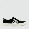 CARIUMA CATIBA Low Black Suede Ivory Logo Sneaker Women