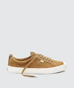 CARIUMA OCA Low Camel Suede Sneaker Women