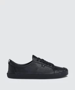 CARIUMA OCA Low All Black Premium Leather Sneaker Women