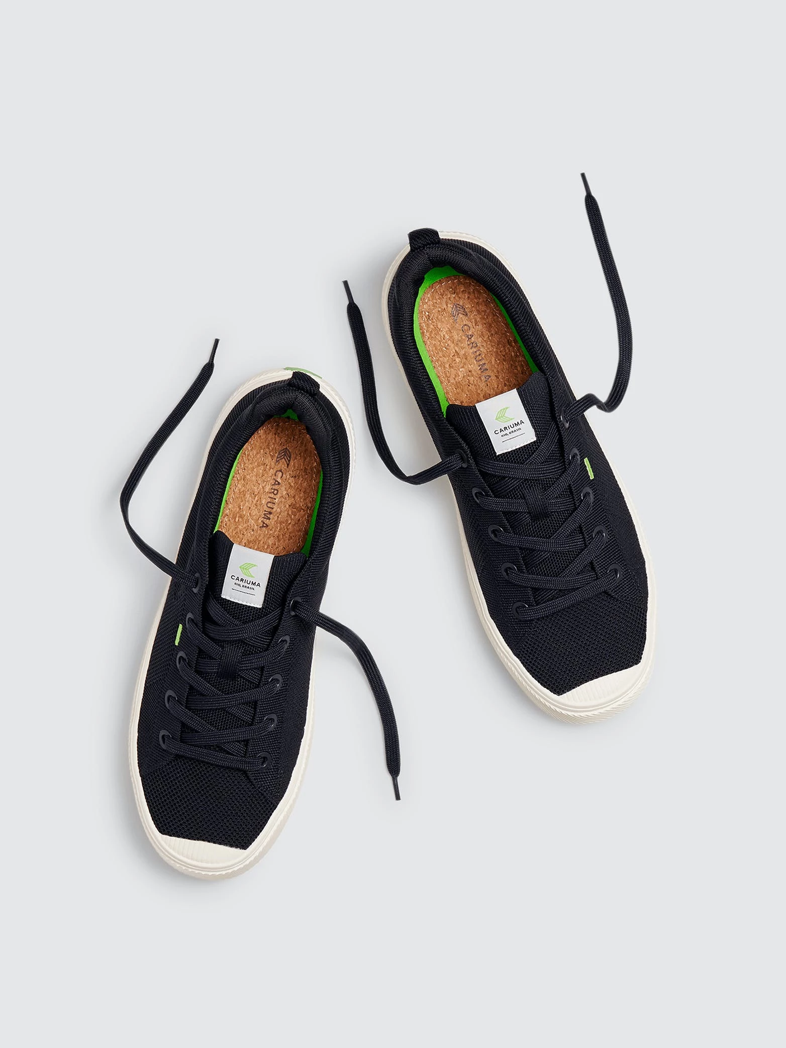 CARIUMA IBI Low Black Knit Sneaker Women - Image 7