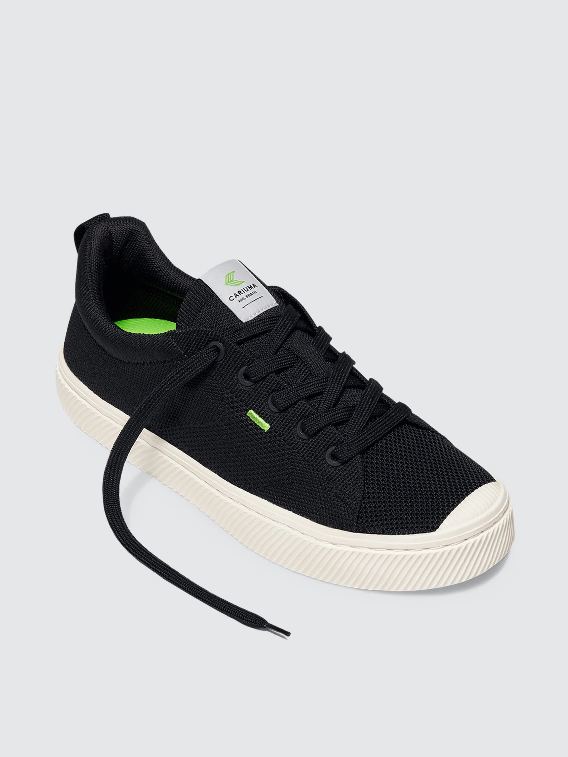 CARIUMA IBI Low Black Knit Sneaker Women - Image 6