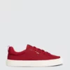 CARIUMA IBI Low Raw Red Knit Sneaker Women