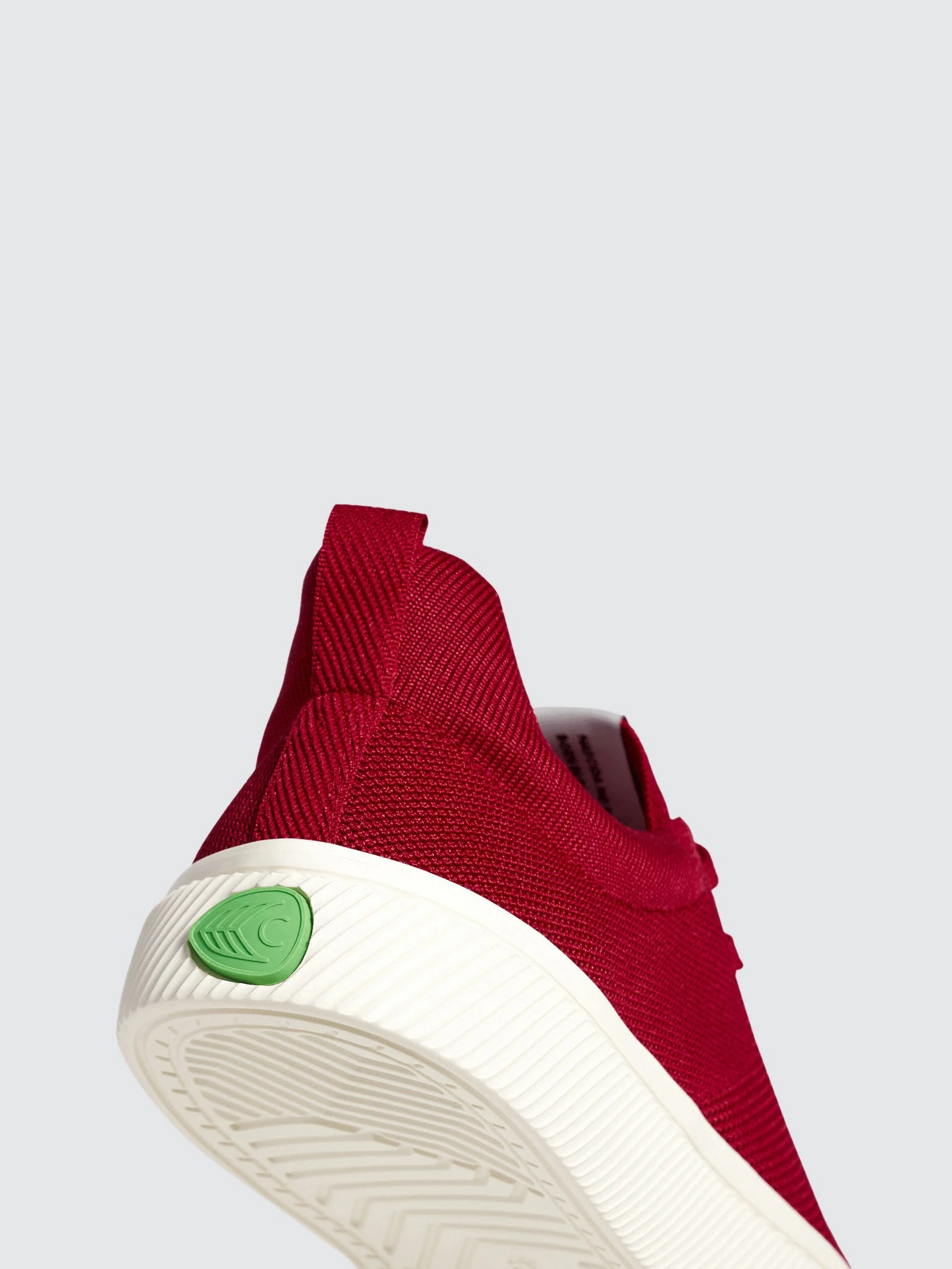 CARIUMA IBI Low Raw Red Knit Sneaker Women - Image 7