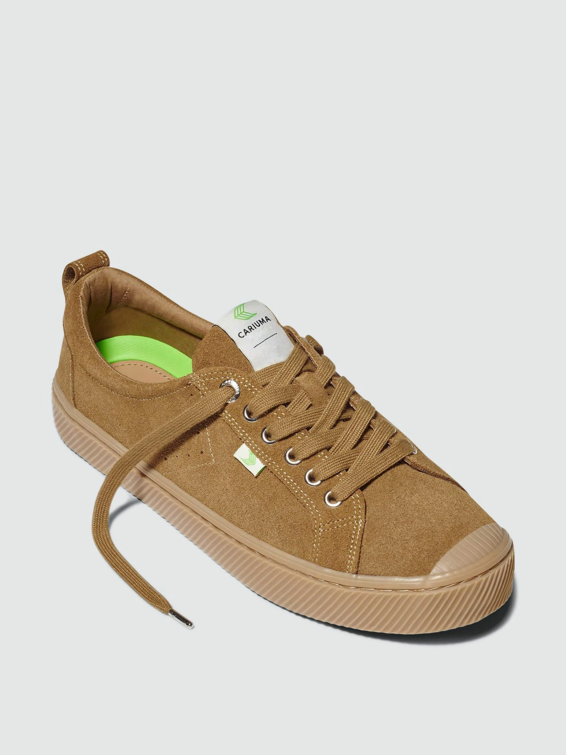 CARIUMA OCA Low All Camel Suede Sneaker Women - Image 2