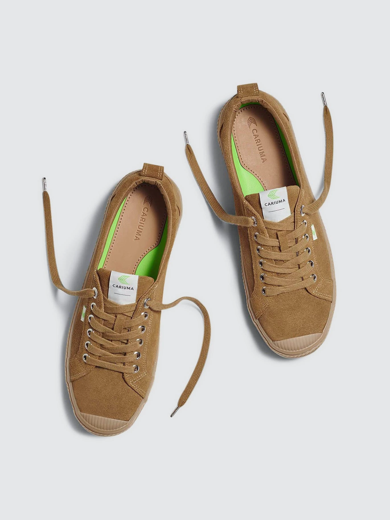 CARIUMA OCA Low All Camel Suede Sneaker Women - Image 7