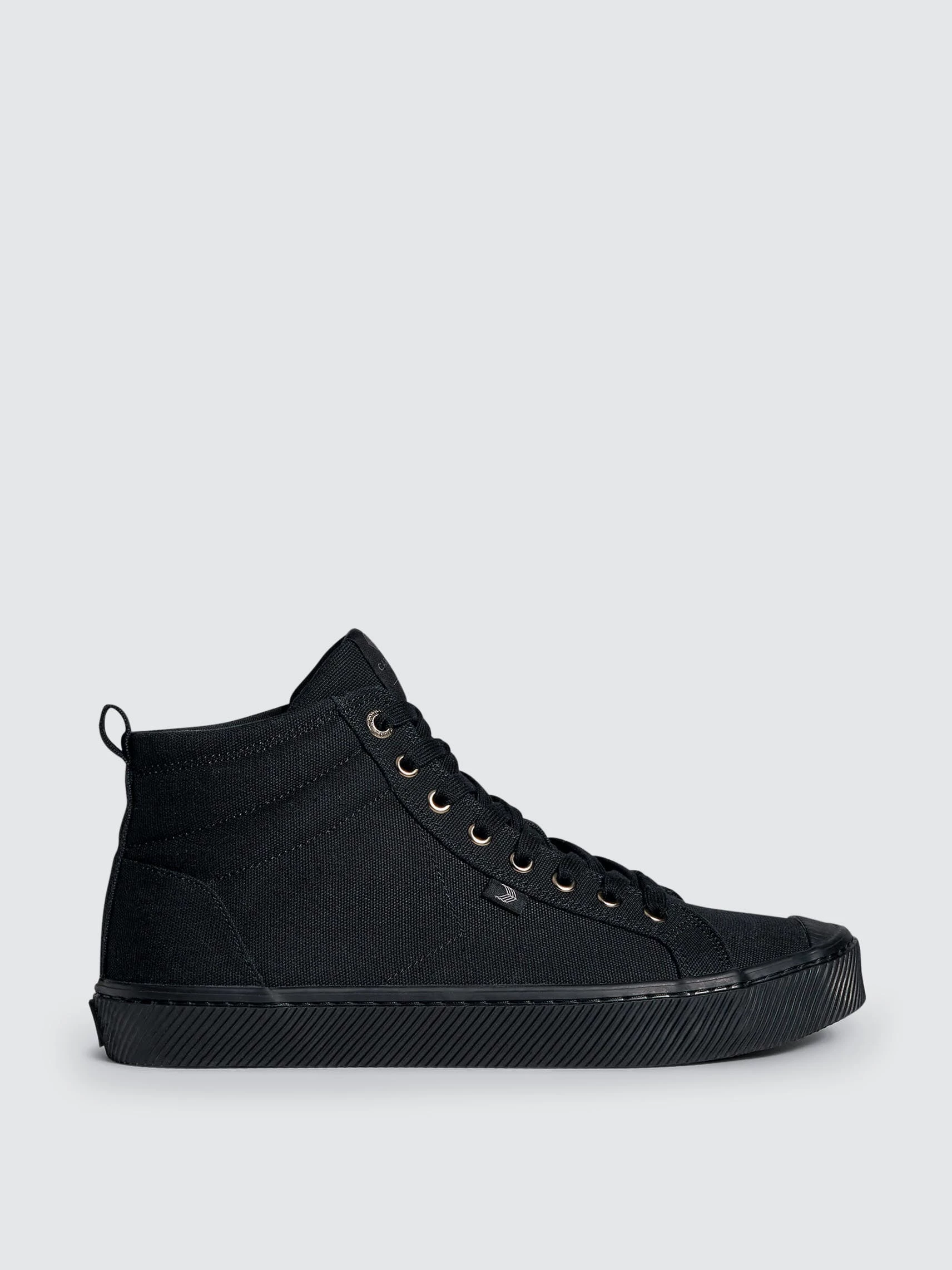 CARIUMA OCA High All Black Canvas Sneaker Women