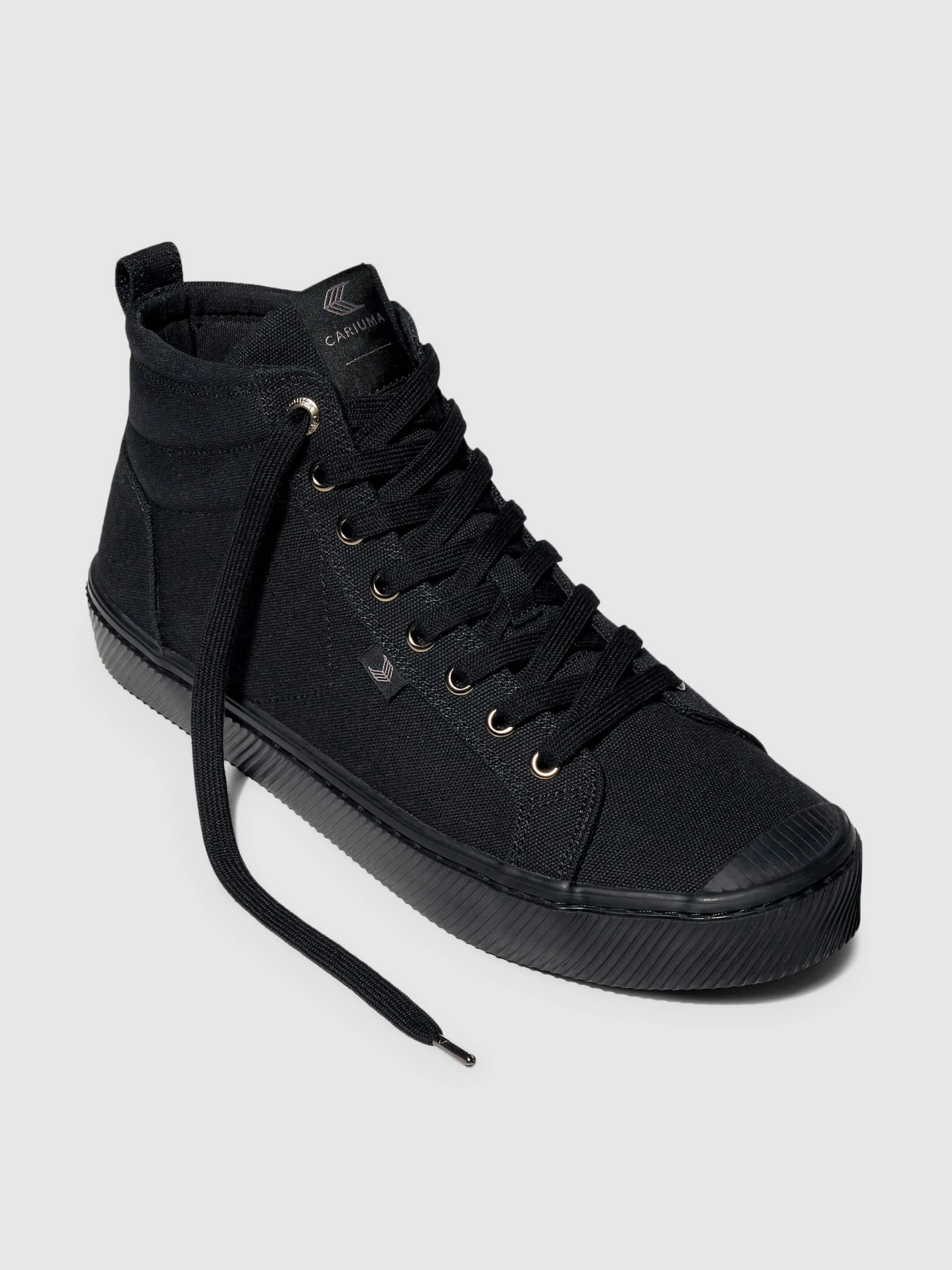 CARIUMA OCA High All Black Canvas Sneaker Women - Image 2