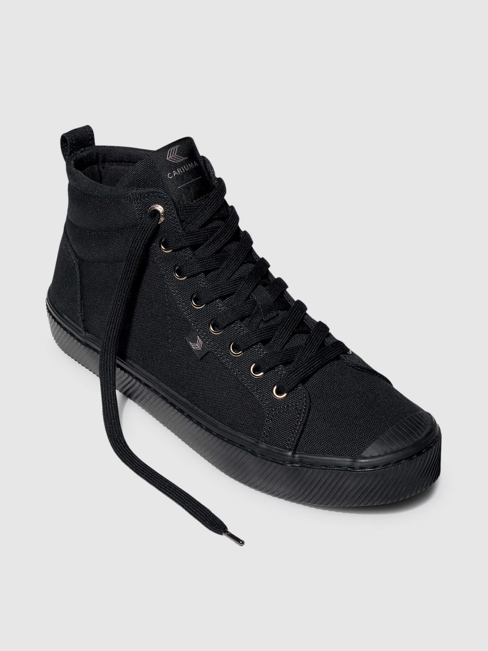 CARIUMA OCA High All Black Canvas Sneaker Women - Image 6