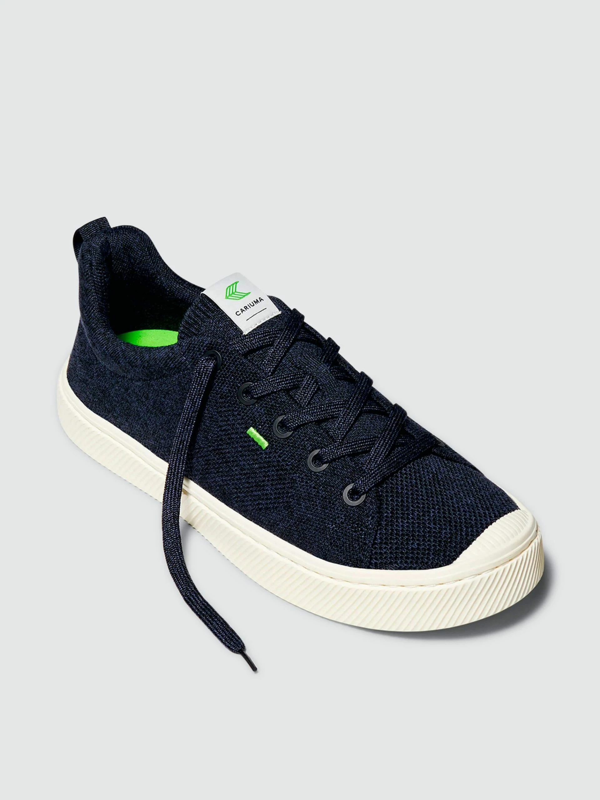 CARIUMA IBI Low Stone Navy Knit Sneaker Women - Image 2
