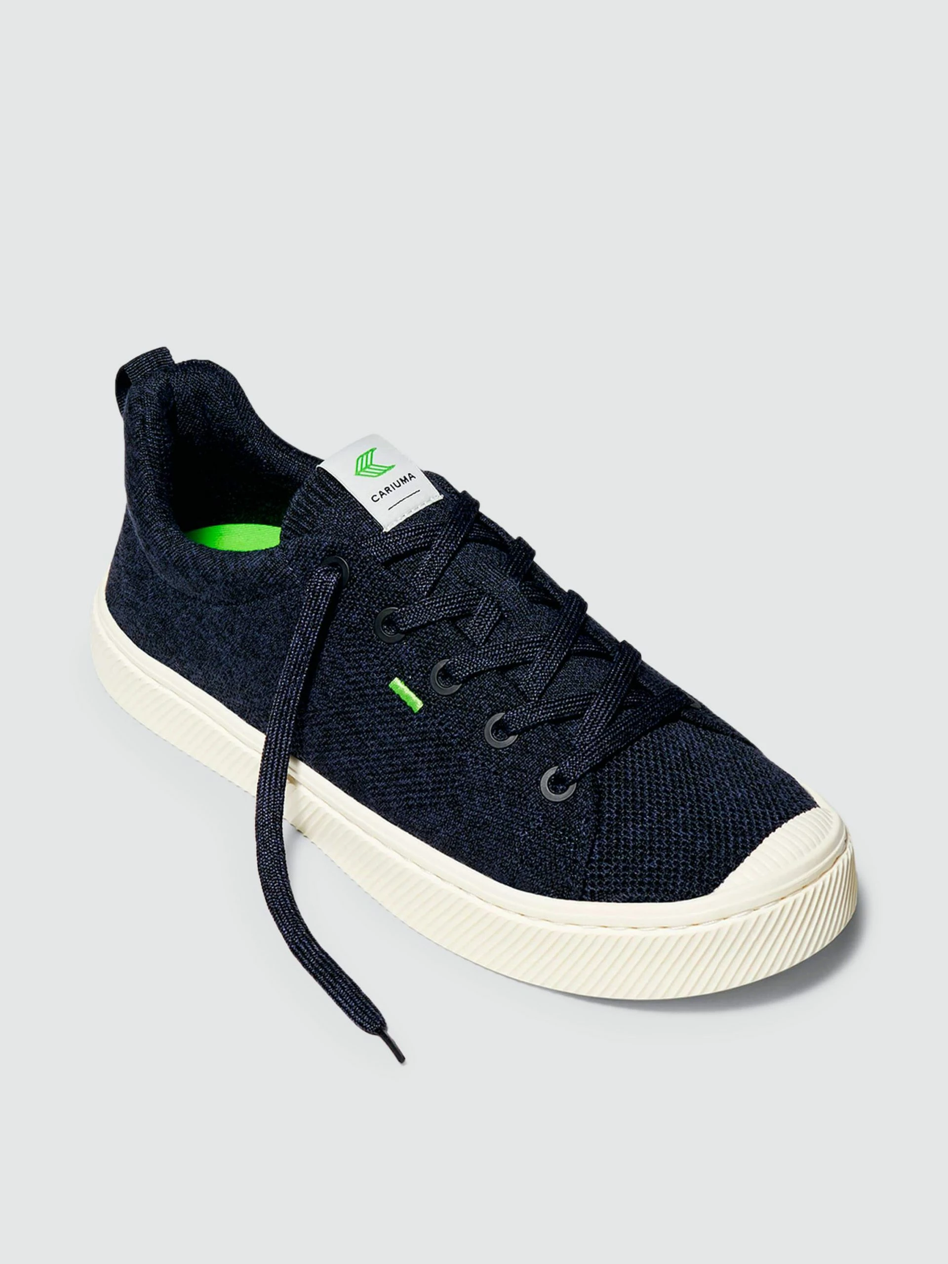 CARIUMA IBI Low Stone Navy Knit Sneaker Women - Image 3