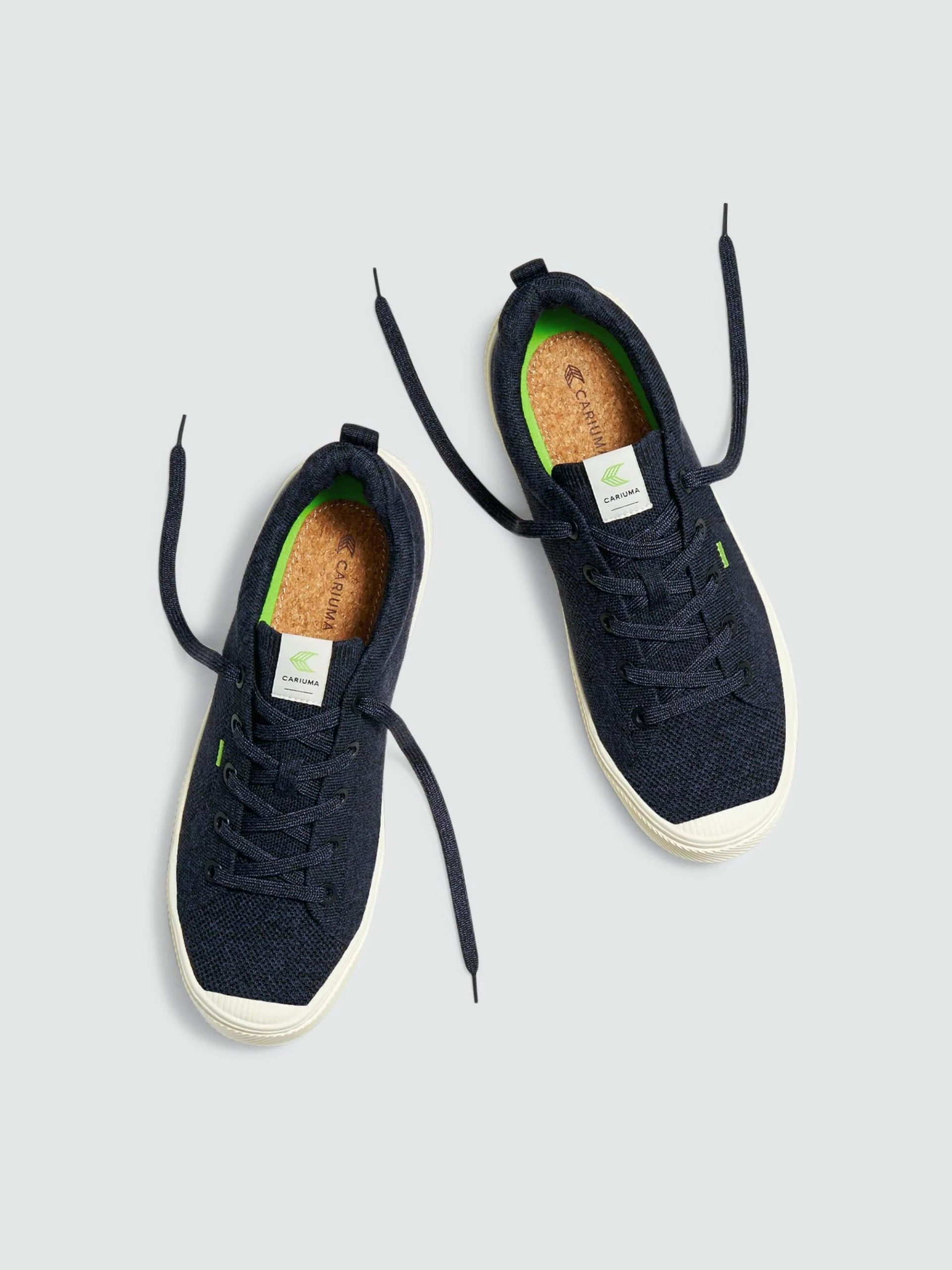 CARIUMA IBI Low Stone Navy Knit Sneaker Women - Image 5