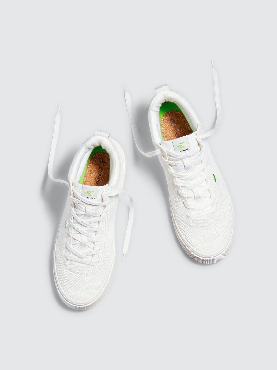 CARIUMA IBI High Off White Knit Sneaker Women - Image 7