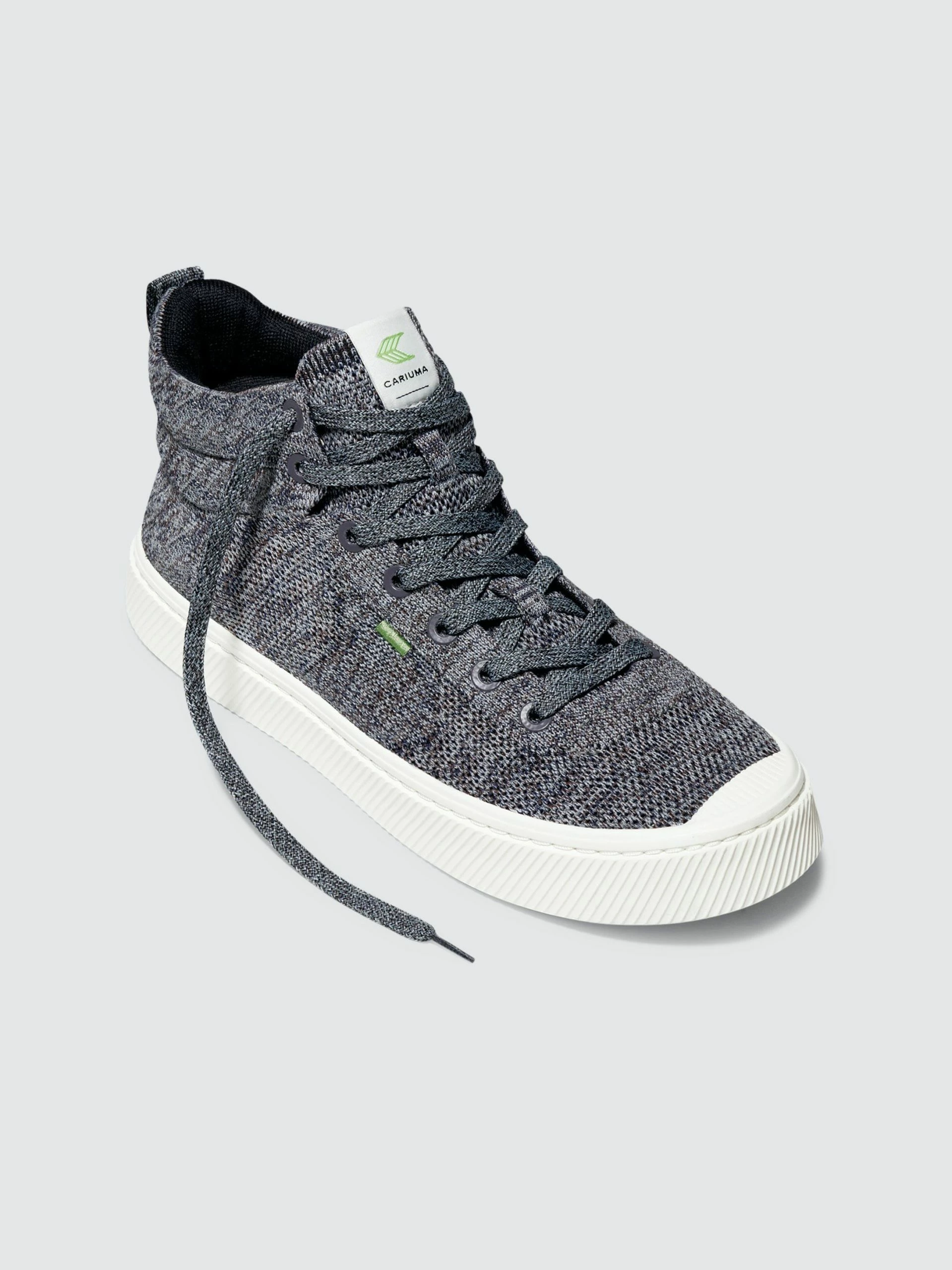 CARIUMA IBI High Stone Grey Knit Sneaker Women - Image 2