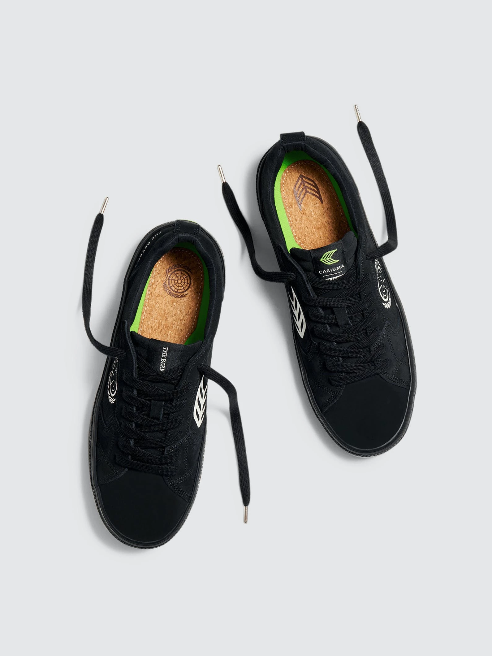 CARIUMA Berrics CATIBA PRO Skate Jet Black Suede Sneaker Women - Image 8