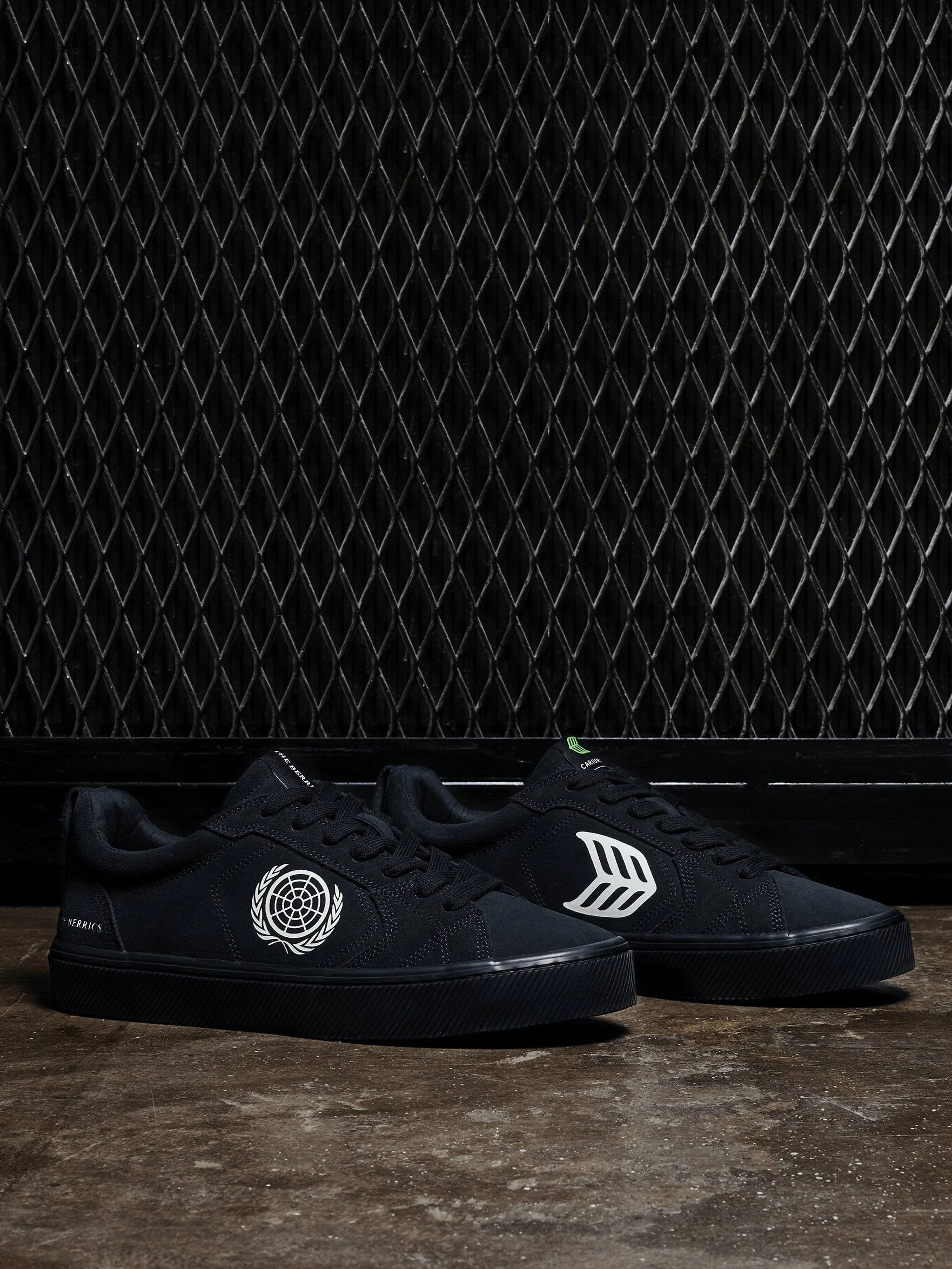 CARIUMA Berrics CATIBA PRO Skate Jet Black Suede Sneaker Women - Image 9