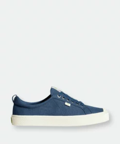 CARIUMA Oca Low Shadow Blue Canvas Sneaker Women