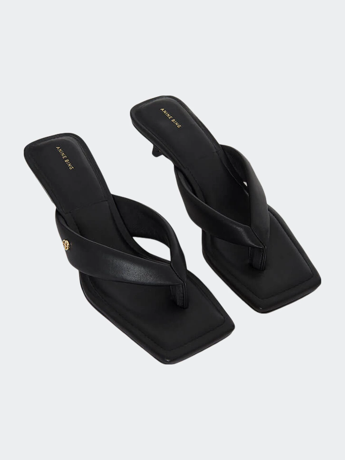 ANINE BING Viola Sandals - Black