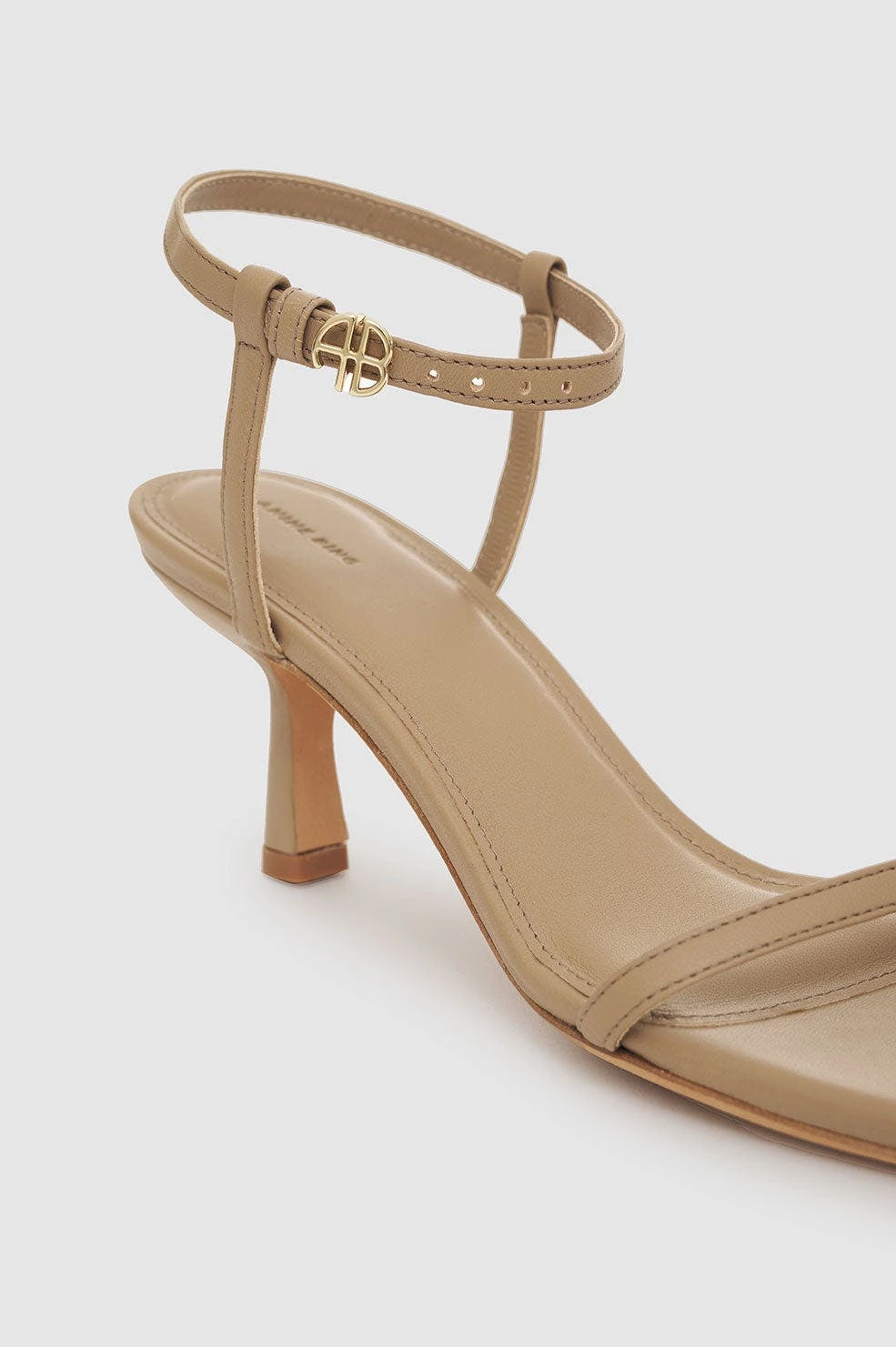 ANINE BING Nvisible Sandals - Butterscotch - Image 4