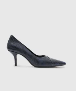ANINE BING Devon Pumps - Blue Snake