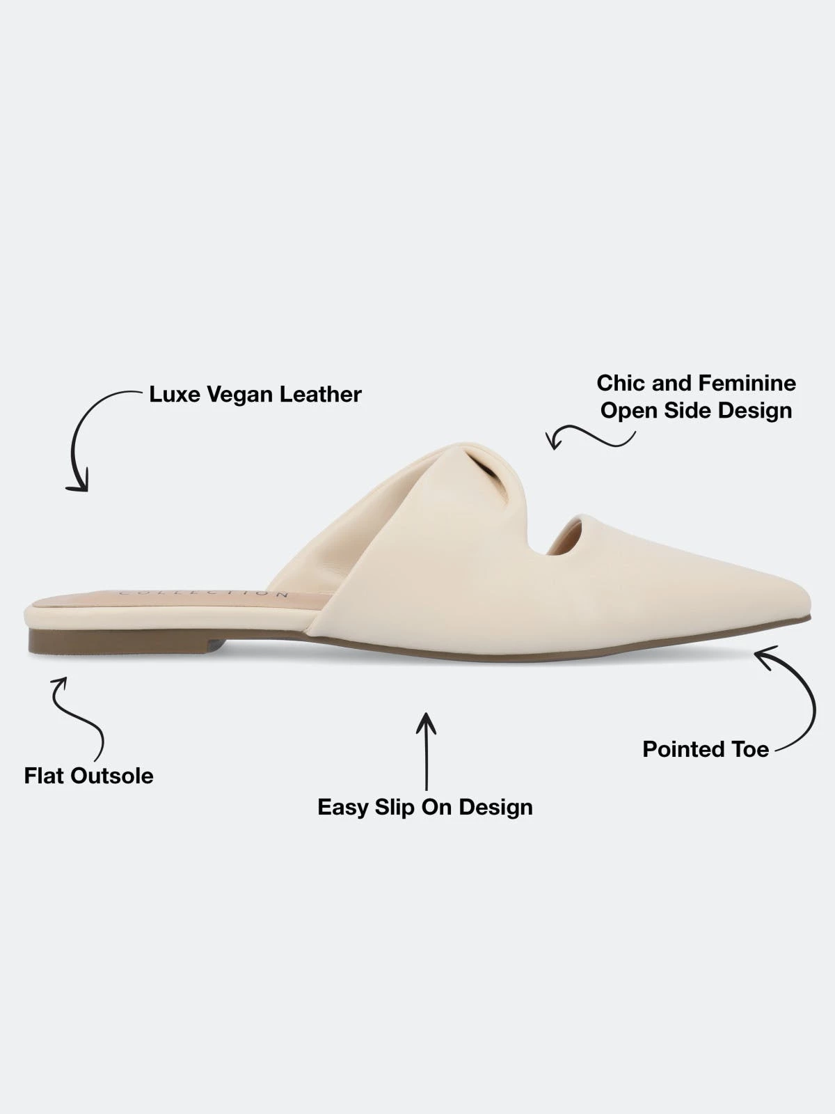 Journee Collection Women's Enniss Mule Flats - Image 9