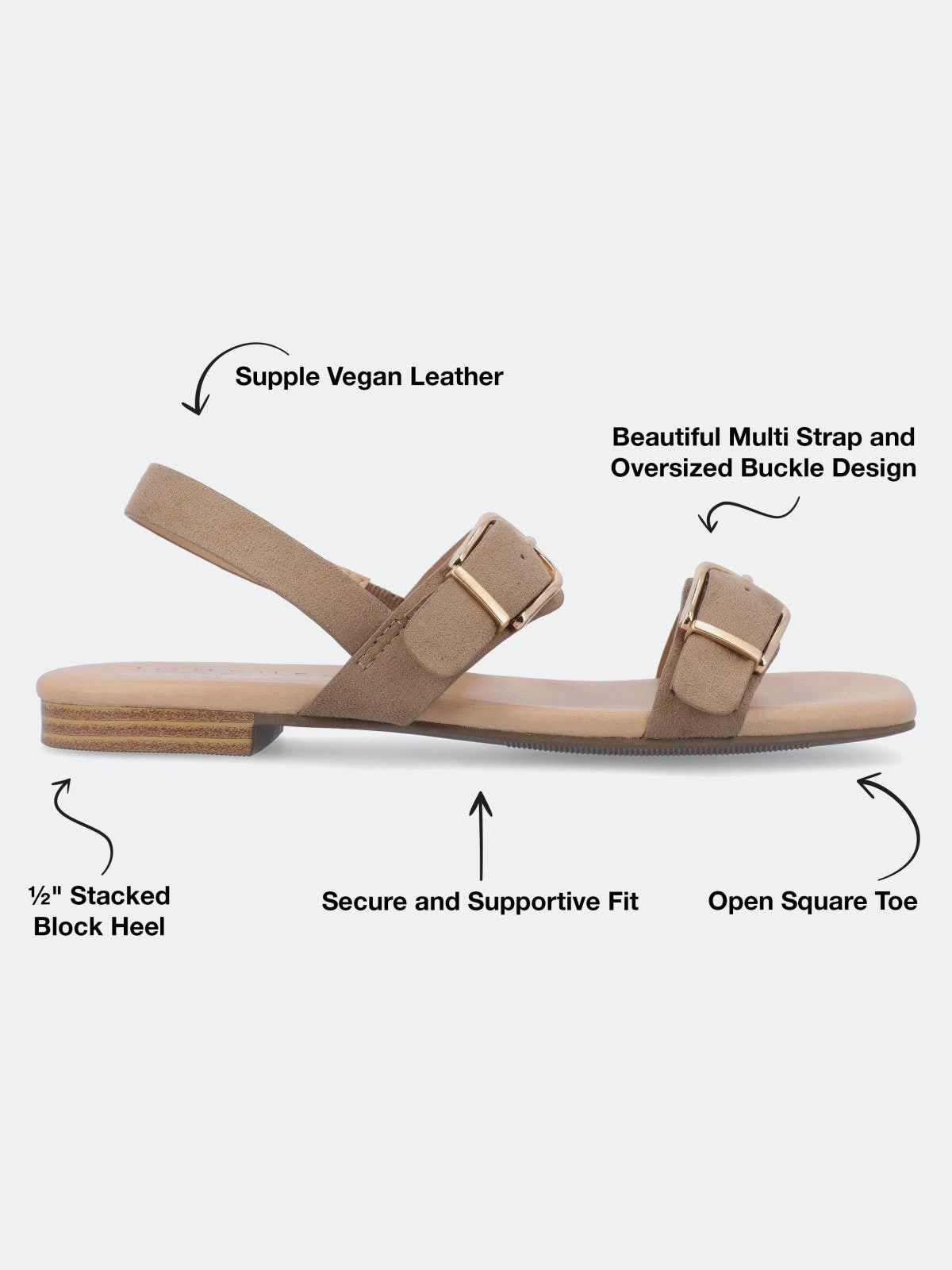 Journee Collection Women's Twylah Sandals - Image 9