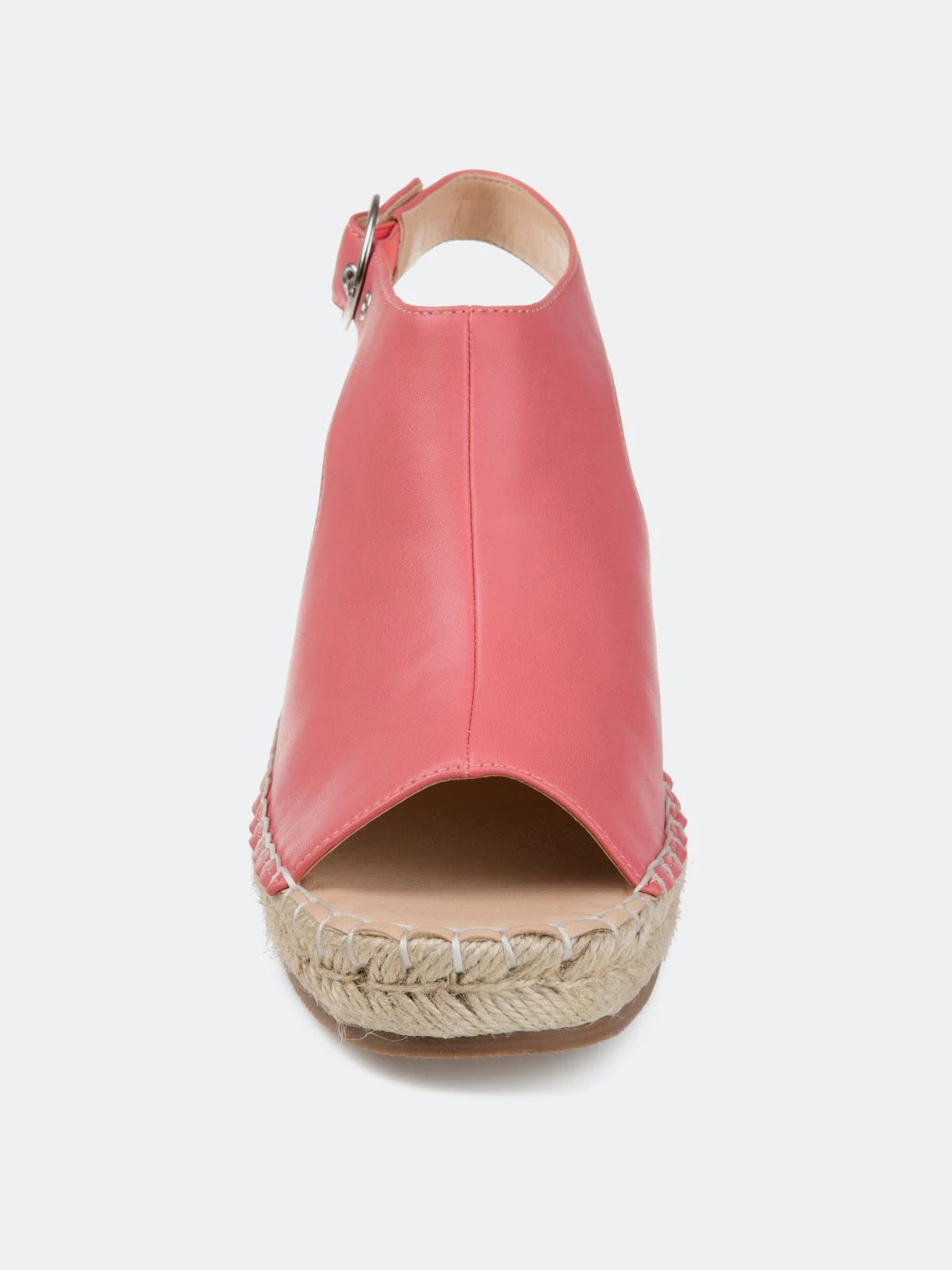 Journee Collection Women's Wide Width Crew Wedge Sandal - Image 7