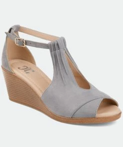 Journee Collection Women&apos;s Tru Comfort Foam Wide Width Kedzie Wedge