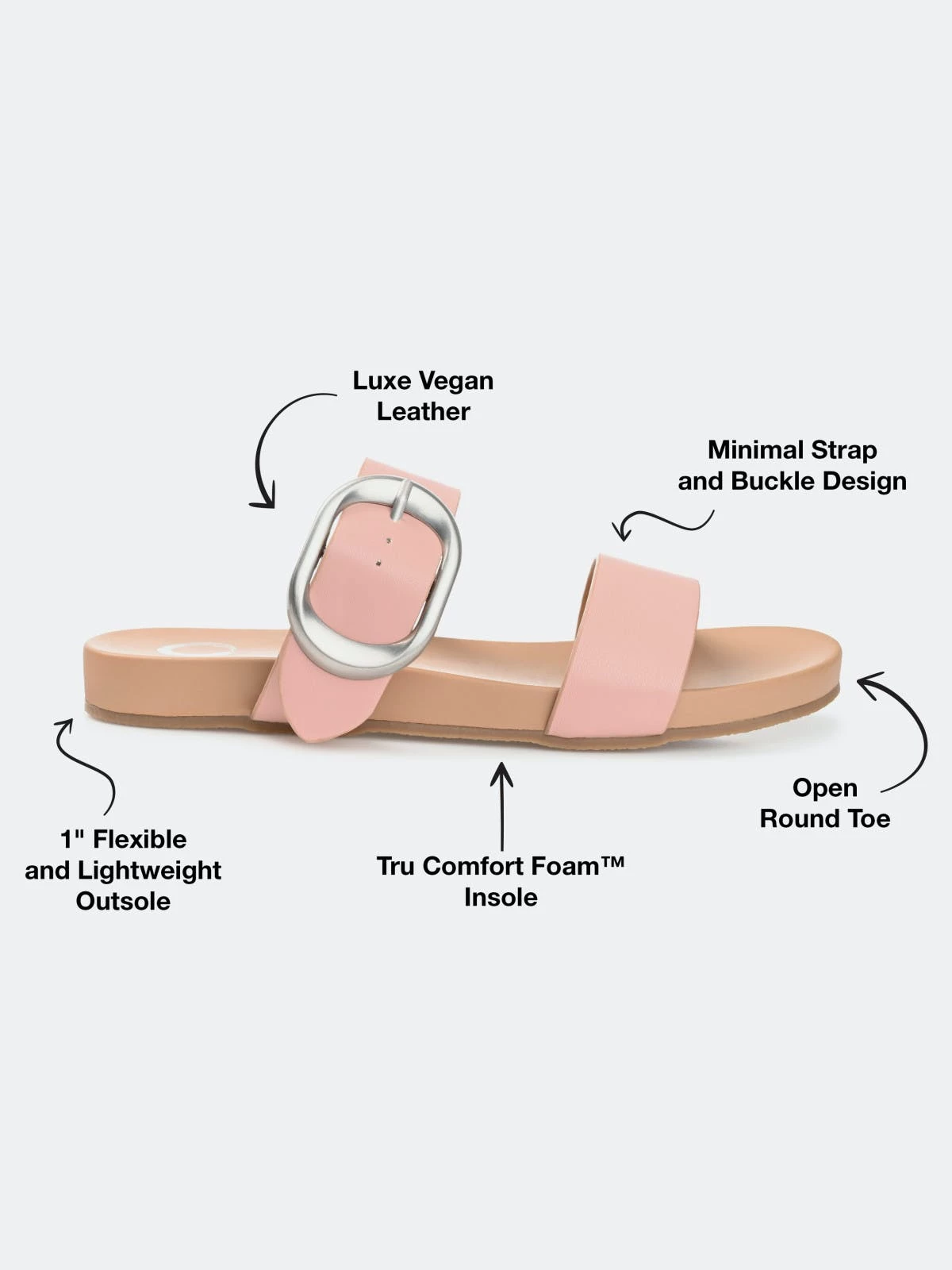 Journee Collection Women's Tru Comfort Foam Crysta Sandal - Image 9