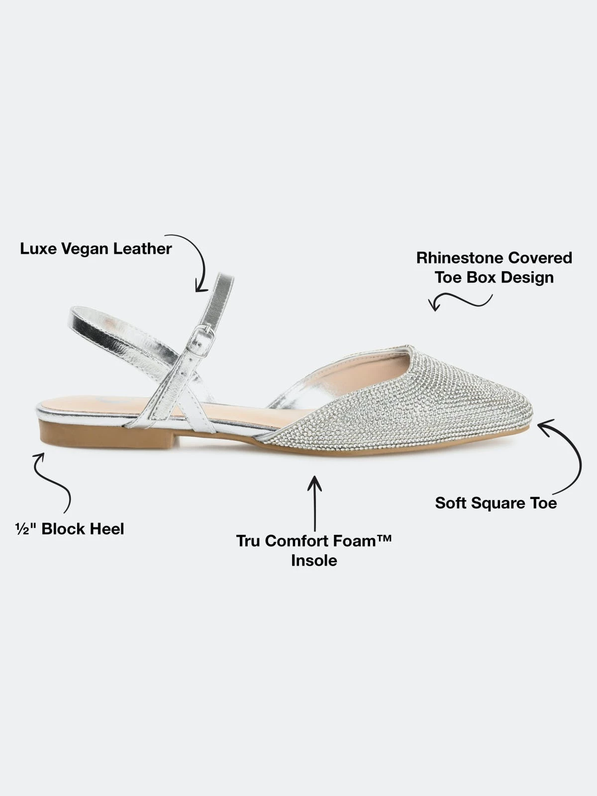 Journee Collection Women's Tru Comfort Foam Nysha Flat - Image 9