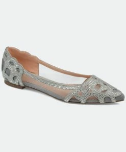 Journee Collection Women&apos;s Wide Width Batavia Flat