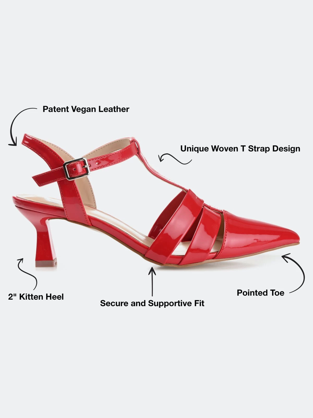 Journee Collection Women's Jazlynn Pump Heel - Image 9