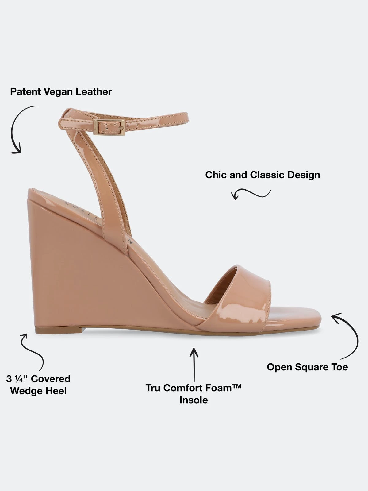 Journee Collection Women's Tru Comfort Foam Konna Wedge Sandals - Image 9