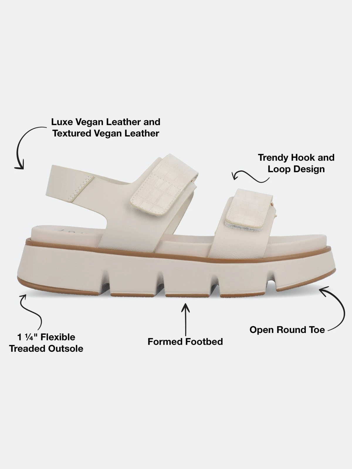 Journee Collection Women's Maely Sandal - Image 9