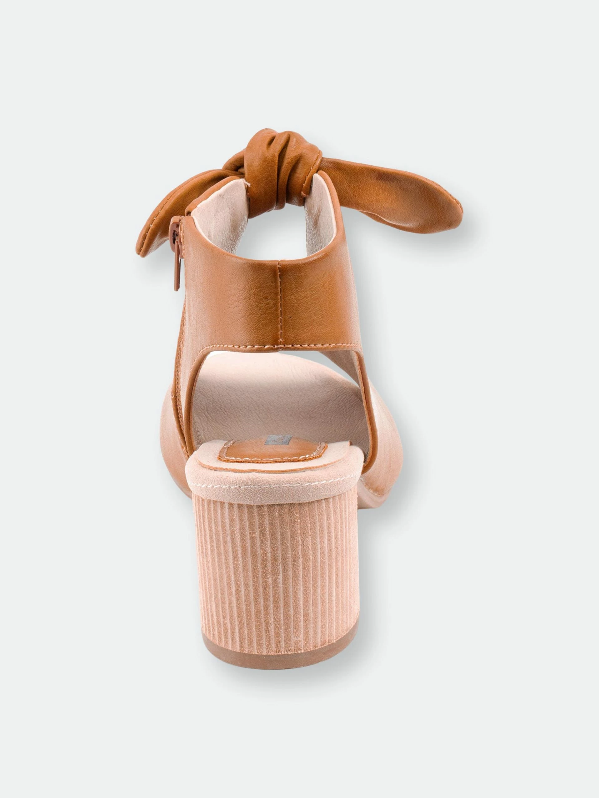 GC SHOES Kimora Tan Heeled Sandals - Image 3