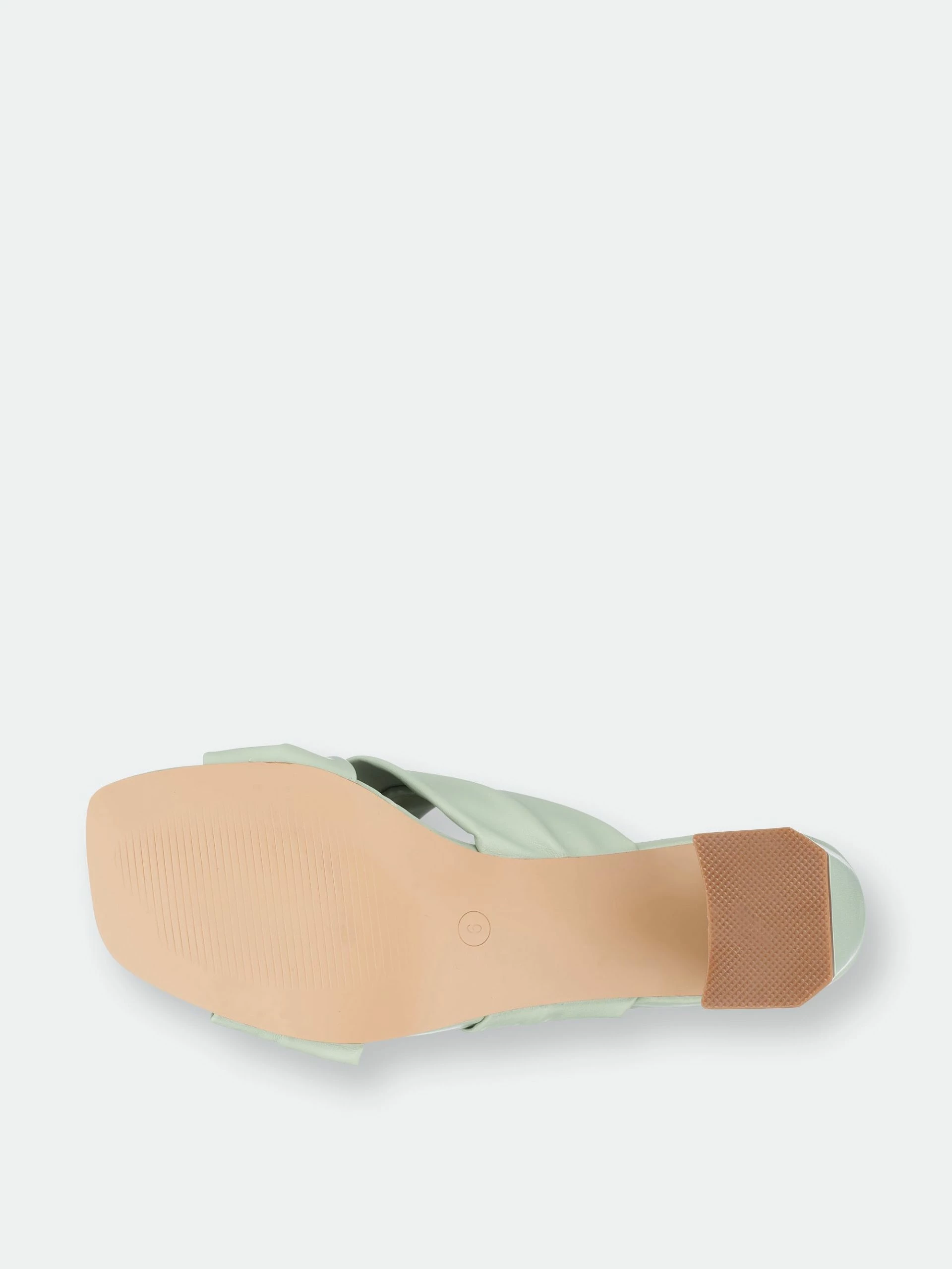 GC SHOES Zane Green Heeled Sandals - Image 5