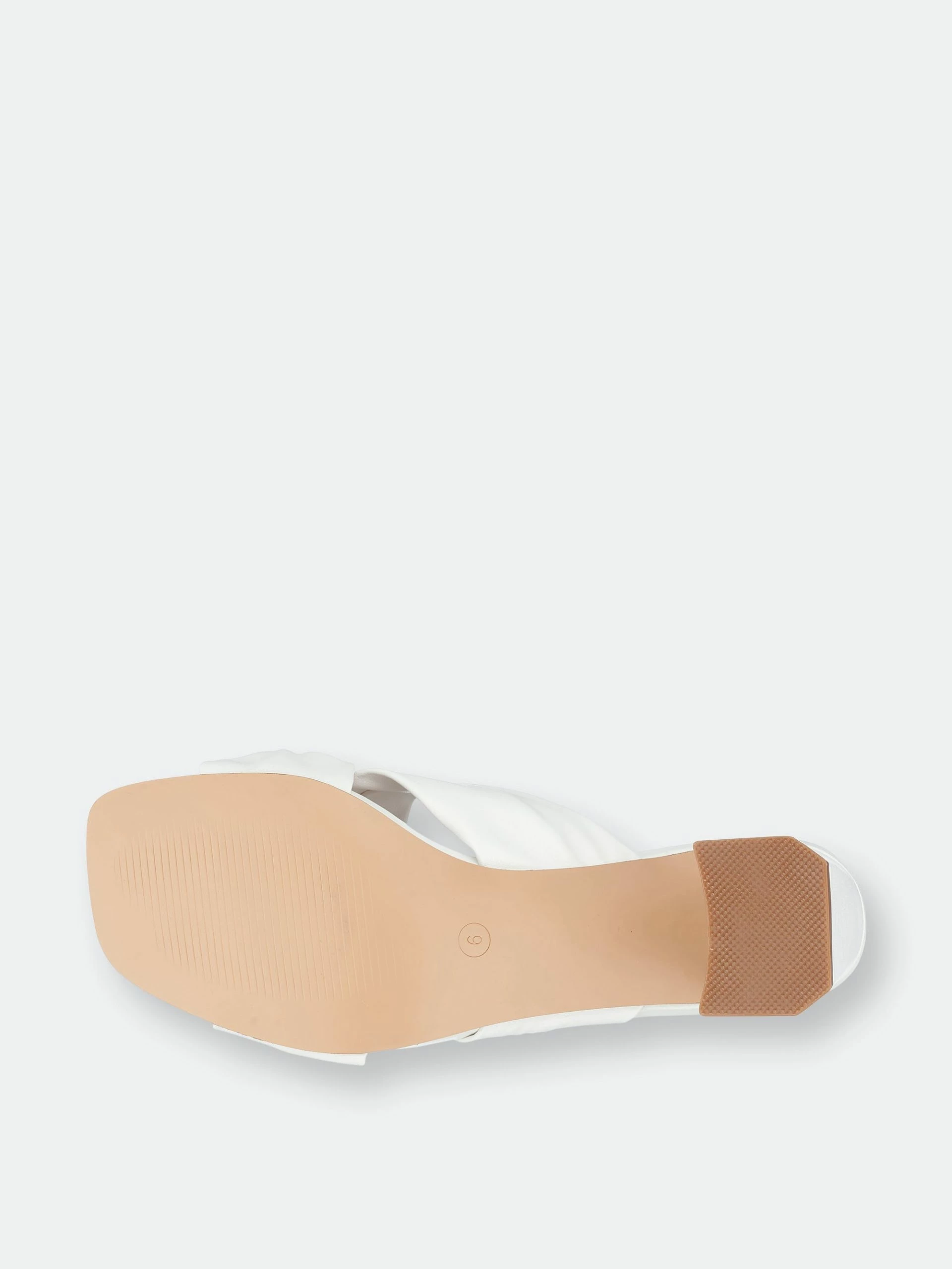 GC SHOES Zane White Heeled Sandals - Image 5