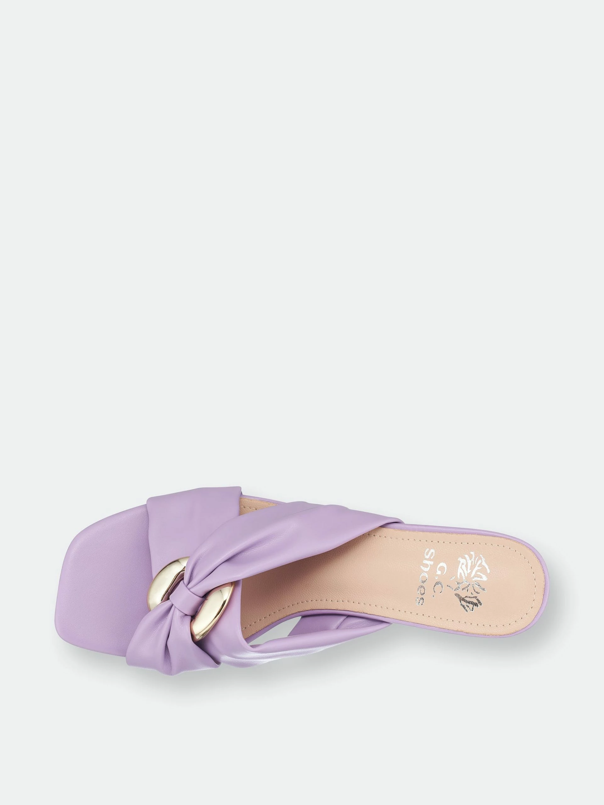 GC SHOES Zane Purple Heeled Sandals - Image 4